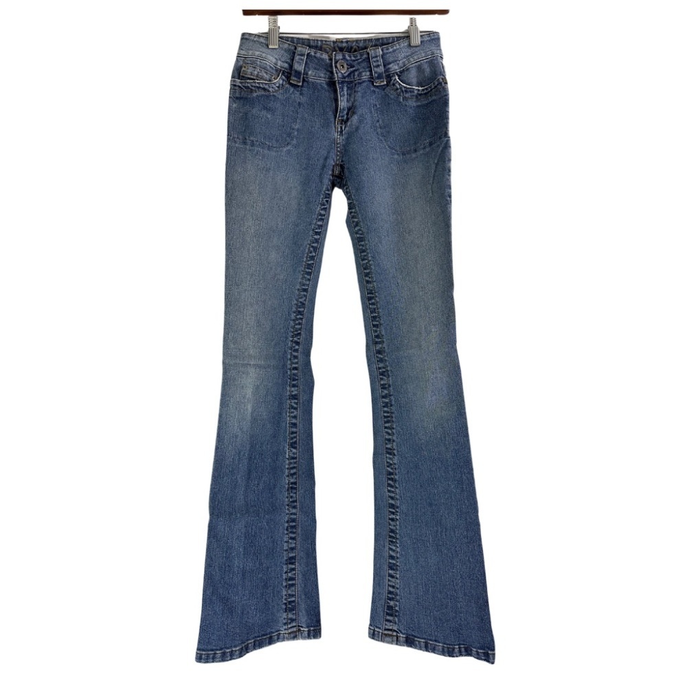 ⚡️Delia*s "Ryan" Medium Wash Blue Denim Bootcut Vintage Jeans Size 2